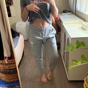 Gray Nike Jogger Pants